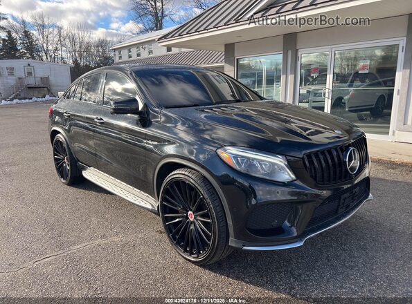 4JGED6EB9HA076602 2017 MERCEDES-BENZ AMG GLE 43 COUPE Black Front right