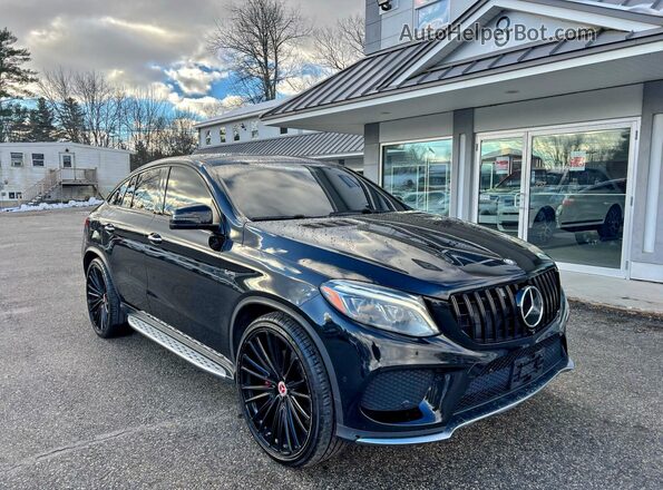 4JGED6EB9HA076602 2017 MERCEDES-BENZ GLE Черный Задняя левая четверть
