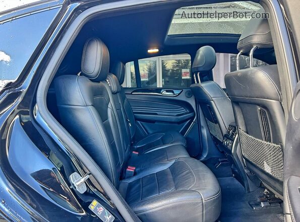 4JGED6EB9HA076602 2017 MERCEDES-BENZ GLE Черный Вид салона спереди