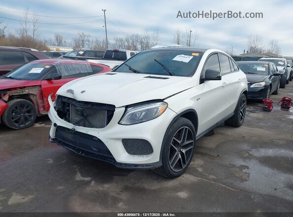 4JGED6EBXJA094094 2018 MERCEDES-BENZ AMG GLE 43 COUPE Белый Передняя левая четверть