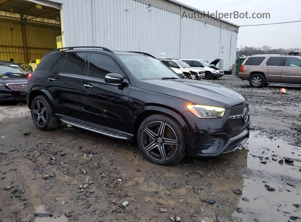 4JGFB4FBXRB170075 2024 MERCEDES-BENZ GLE Черный Передняя правая четверть