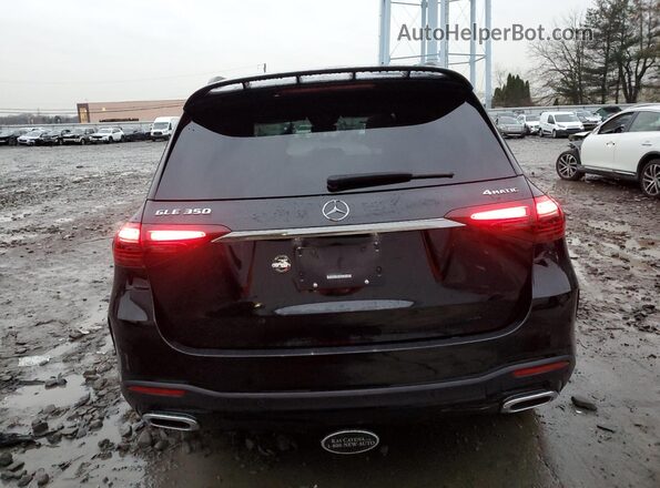 4JGFB4FBXRB170075 2024 MERCEDES-BENZ GLE Черный Вид сзади