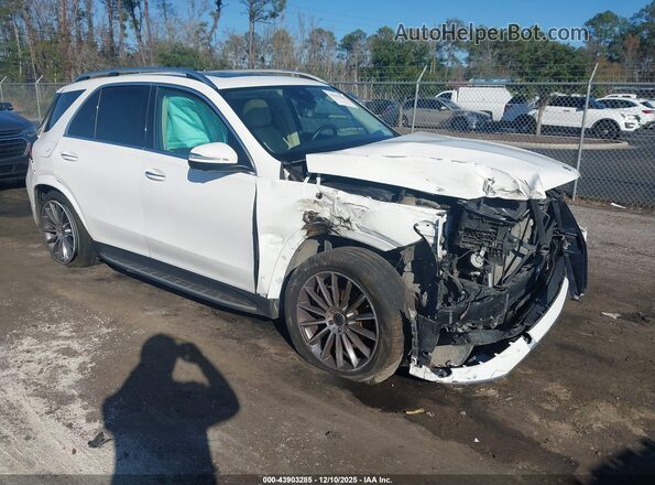 4JGFB4JB2MA561775 2021 MERCEDES-BENZ GLE 350 Белый Передняя правая четверть