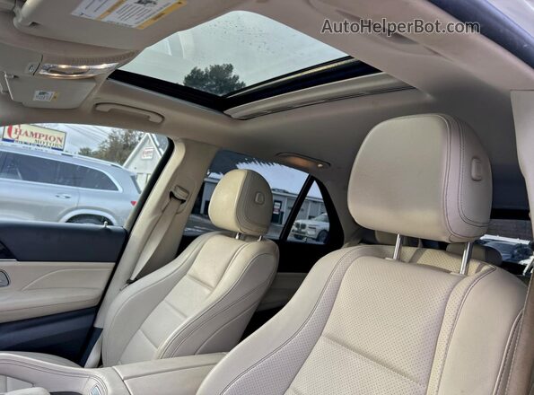 4JGFB4JB3LA097443 2020 MERCEDES-BENZ GLE White Vista de los asientos traseros