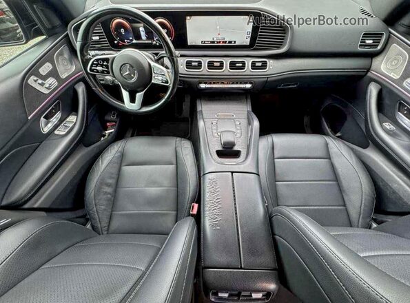 4JGFB4JB3MA405325 2021 MERCEDES-BENZ GLE Синий Вид щитка приборов