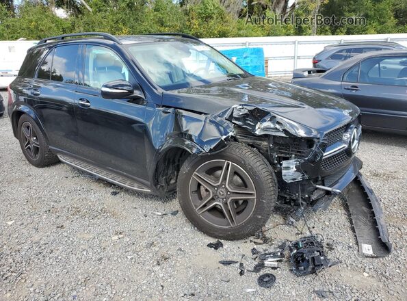 4JGFB4JB4NA749845 2022 MERCEDES-BENZ GLE Черный Передняя правая четверть
