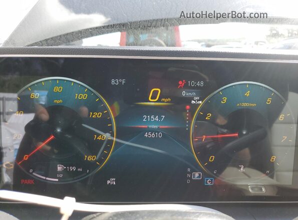 4JGFB4JB4NA749845 2022 MERCEDES-BENZ GLE Черный Вид щитка приборов