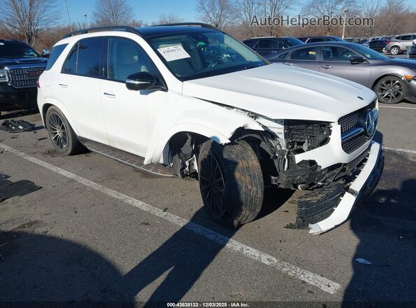 4JGFB4JB6NA801329 2022 MERCEDES-BENZ GLE 350 White Delantero derecho