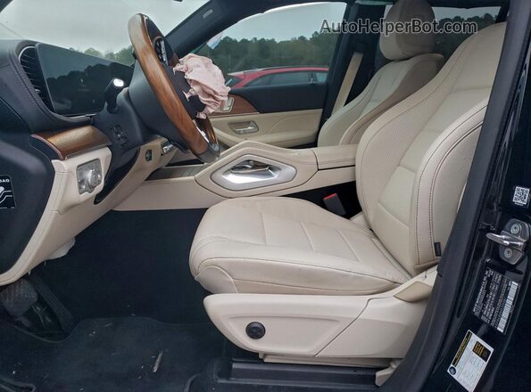 4JGFB4JB8MA306581 2021 MERCEDES-BENZ GLE Black Front interior view