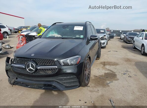4JGFB4JB8MA330590 2021 MERCEDES-BENZ GLE 350 Black წინა მარცხენა ხედი სამი მეოთხედიდან