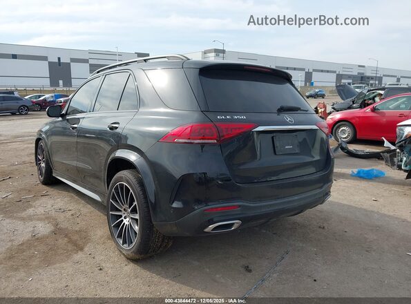 4JGFB4JB8MA330590 2021 MERCEDES-BENZ GLE 350 Black უკანა მარცხენა