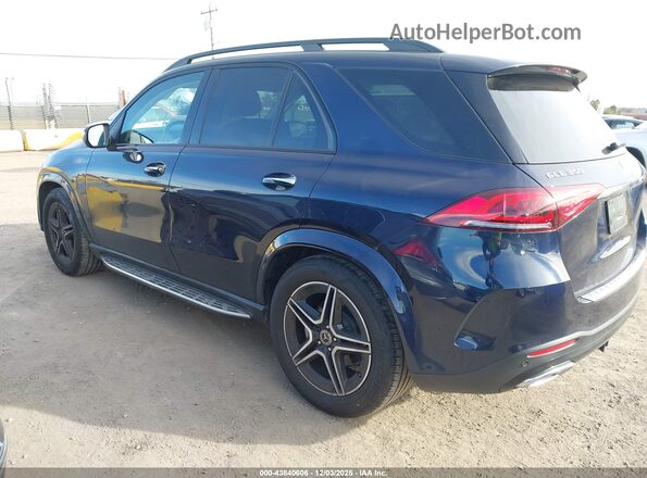 4JGFB4JE4NA660481 2022 MERCEDES-BENZ GLE 350 Dark Blue Задня ліва чверть