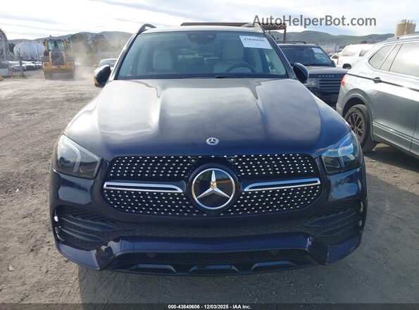 4JGFB4JE4NA660481 2022 MERCEDES-BENZ GLE 350 Dark Blue Вид спереду