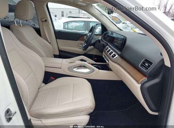 4JGFB4KB1NA746481 2022 MERCEDES-BENZ GLE 350 White Вид салону спереду