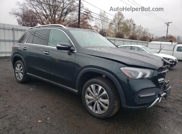 4JGFB4KB2LA085413 2020 MERCEDES-BENZ GLE Зеленый Передняя правая четверть