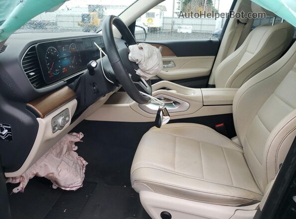 4JGFB4KB2LA085413 2020 MERCEDES-BENZ GLE Зеленый Вид салона спереди