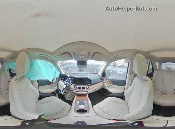 4JGFB4KB2LA085413 2020 MERCEDES-BENZ GLE Зеленый Панорамный вид салона 360°
