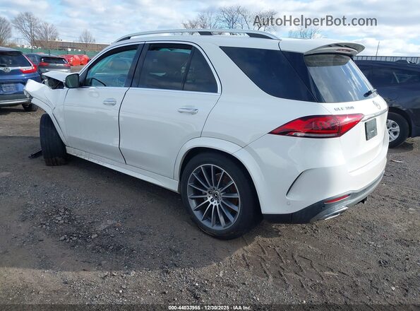 4JGFB4KB2MA328798 2021 MERCEDES-BENZ GLE 350 White Trasero izquierdo