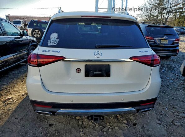 4JGFB4KB6MA371170 2021 MERCEDES-BENZ GLE Белый Вид сзади