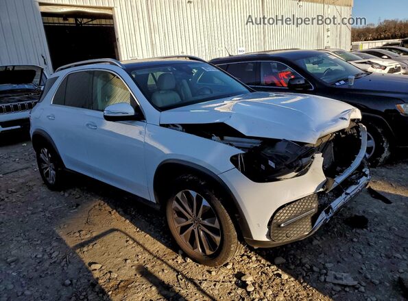 4JGFB4KB6MA371170 2021 MERCEDES-BENZ GLE Белый Передняя правая четверть