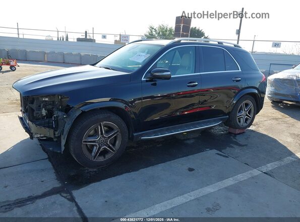4JGFB4KB7LA250663 2020 MERCEDES-BENZ GLE 350 Черный Передняя левая четверть