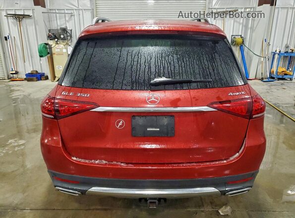 4JGFB4KB8LA034238 2020 MERCEDES-BENZ GLE Red Widok z tyłu