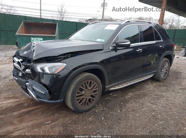 4JGFB4KB8MA383451 2021 MERCEDES-BENZ GLE 350 Black Przód lewy