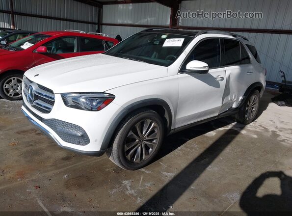 4JGFB4KB9MA435167 2021 MERCEDES-BENZ GLE 350 White Vista tres cuartos delantera izquierda