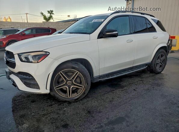4JGFB4KBXLA056953 2020 MERCEDES-BENZ GLE White Передня ліва чверть