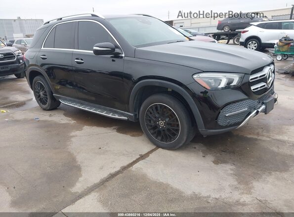 4JGFB4KE7LA033365 2020 MERCEDES-BENZ GLE 350 Черный Передняя правая четверть