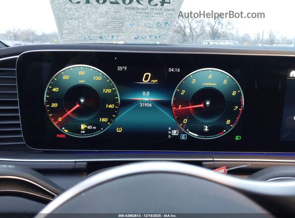 4JGFB4KE8MA516722 2021 MERCEDES-BENZ GLE 350 Black Vista de los asientos traseros