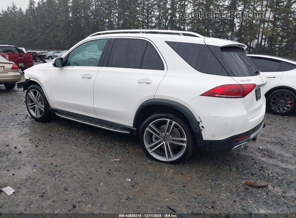 4JGFB5KB5NA703106 2022 MERCEDES-BENZ GLE 450 White Trasero izquierdo