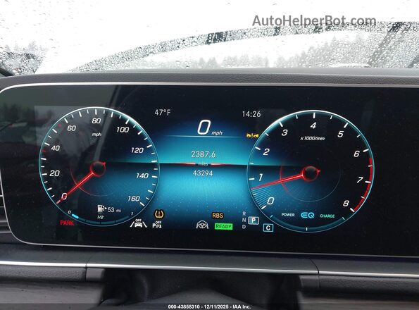 4JGFB5KB5NA703106 2022 MERCEDES-BENZ GLE 450 White Vista de los asientos traseros