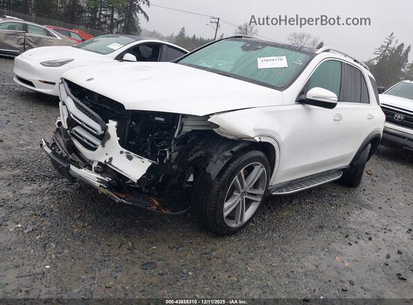 4JGFB5KB5NA703106 2022 MERCEDES-BENZ GLE 450 White Vista tres cuartos delantera izquierda