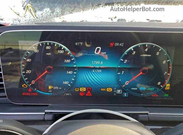4JGFB5KB5PA958910 2023 MERCEDES-BENZ GLE Black Vista del cuadro de instrumentos