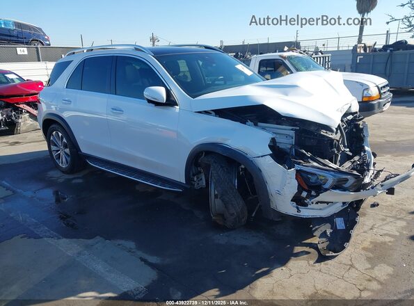 4JGFB5KBXLA229344 2020 MERCEDES-BENZ GLE 450 White Przód prawy
