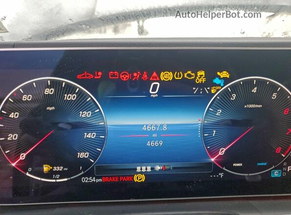 4JGFD5KB1SB359127 2025 MERCEDES-BENZ GLE Серый Вид щитка приборов