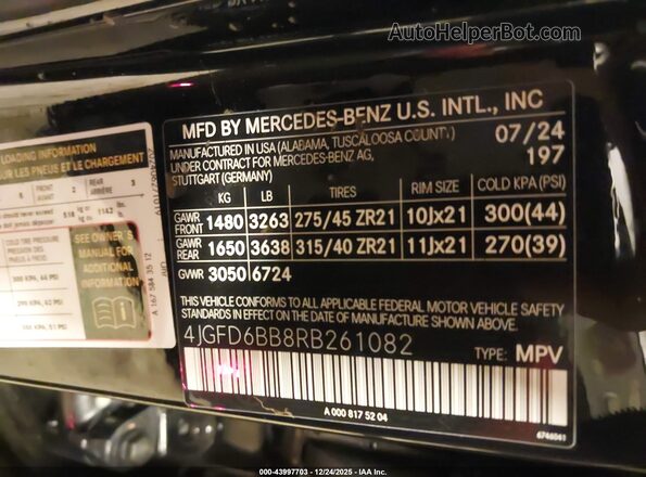 4JGFD6BB8RB261082 2024 MERCEDES-BENZ AMG GLE 53 COUPE Black Widok komory silnika