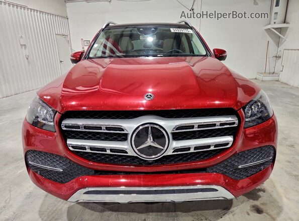 4JGFF5KE3LA123798 2020 MERCEDES-BENZ GLS Красный Вид спереди
