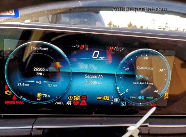 4JGFF5KE3PB005136 2023 MERCEDES-BENZ GLS Черный Вид щитка приборов