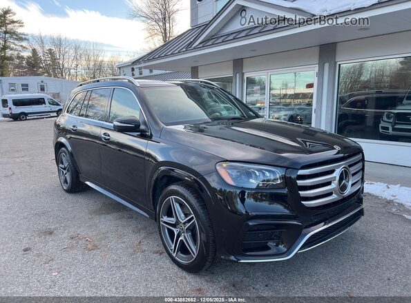 4JGFF5KE4RB100324 2024 MERCEDES-BENZ GLS 450 Черный Передняя правая четверть