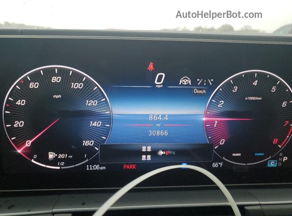 4JGFF8FE3RB140003 2024 MERCEDES-BENZ GLS Серый Вид щитка приборов