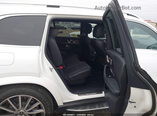 4JGFF8GE7PB011872 2023 MERCEDES-BENZ GLS 580 White Widok naklejki z numerem VIN