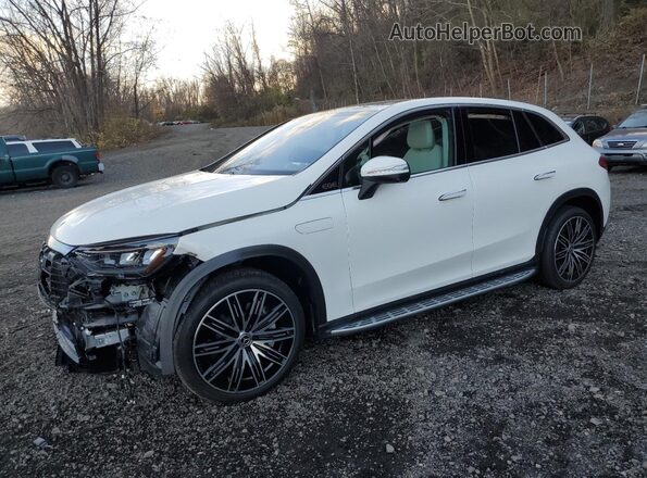 4JGGM1CBXSA069230 2025 MERCEDES-BENZ EQE Белый Передняя левая четверть