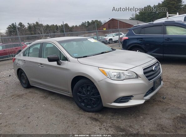 4S3BNAA60G3027968 2016 SUBARU LEGACY Бежевый Передняя правая четверть
