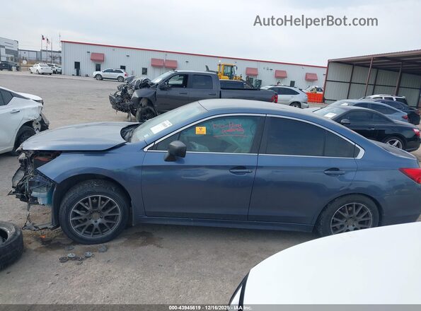 4S3BNAA62G3003459 2016 SUBARU LEGACY Blue Widok wnętrza z tyłu