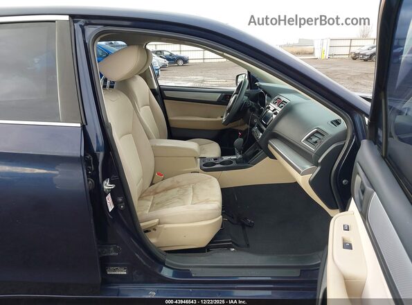 4S3BNAA63J3033495 2018 SUBARU LEGACY Blue Vista interior delantera