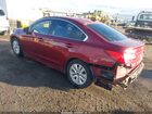 2016 Subaru Legacy 2.5i Premium Красный vin: 4S3BNAC61G3058143