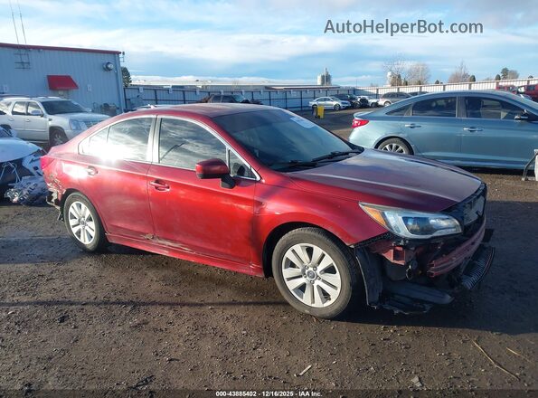 4S3BNAC61G3058143 2016 SUBARU LEGACY Красный Панорамный вид салона 360°