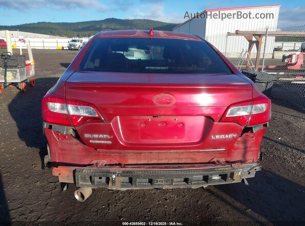 4S3BNAC61G3058143 2016 SUBARU LEGACY Красный 